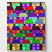 HÄUSER FARBHAFTE ZUHAUSE COMMUNITY FOTOPLATTE (Vorderseite)