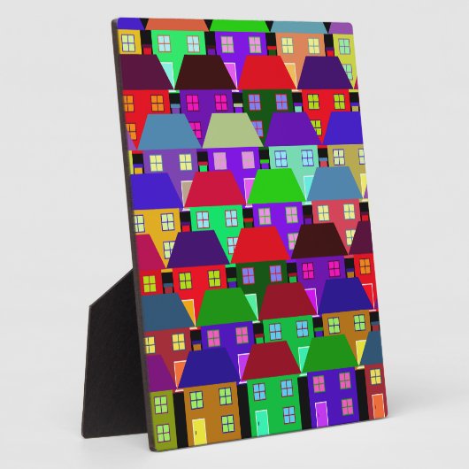 HÄUSER FARBHAFTE ZUHAUSE COMMUNITY FOTOPLATTE (Seite)