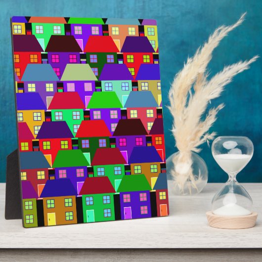 HÄUSER FARBHAFTE ZUHAUSE COMMUNITY FOTOPLATTE (Seite)