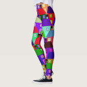 HÄUSER FARBHAFTE ZUHAUSE COMMUNITY LEGGINGS (Links)