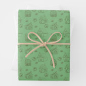 Häuser Geschenkpapier Set (Beispiel)