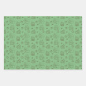 Häuser Geschenkpapier Set (Vorderseite)