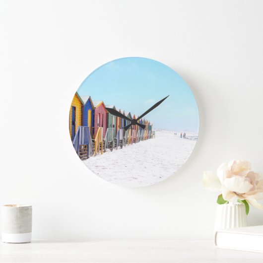 Häuser Hütten Große Wanduhr (Zuhause)