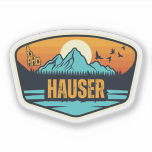 Hauser, Idaho Aufkleber
