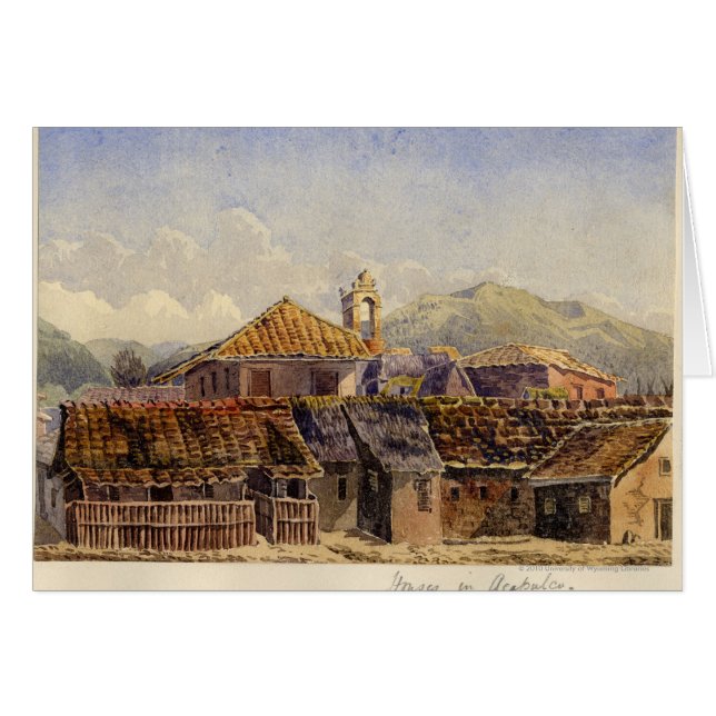 Häuser in Acapulco (Vorderseite (Horizontal))