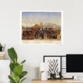 Häuser in Acapulco Poster (Heimbüro)