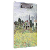 Häuser in Argenteuil Claude Monet Klemmbrett (Rechts)