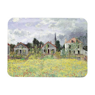Häuser in Argenteuil Claude Monet Magnet