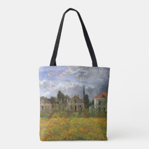 Häuser in Argenteuil von Claude Monet Tasche