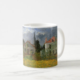 Häuser in Argenteuil von Claude Monet, Vintage Kun Kaffeetasse