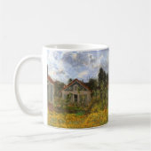 Häuser in Argenteuil von Claude Monet, Vintage Kun Kaffeetasse (Links)