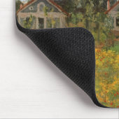 Häuser in Argenteuil von Claude Monet, Vintage Kun Mousepad (Ecke)