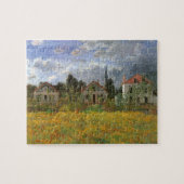 Häuser in Argenteuil von Claude Monet, Vintage Kun Puzzle (Horizontal)