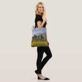 Häuser in Argenteuil von Claude Monet, Vintage Kun Tasche (Am Model)