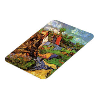 Häuser in Auvers Magnet