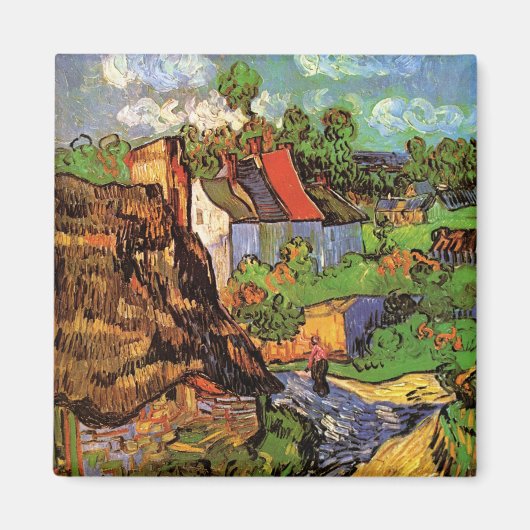 Häuser in Auvers Magnet (Vorne)