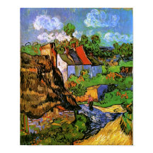 Häuser in Auvers Van Gogh Fine Art