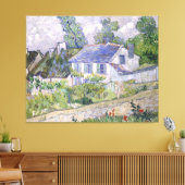 Häuser in Auvers Vincent van Gogh Leinwanddruck (Insitu (Wohnzimmer))