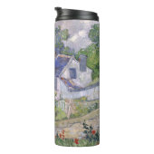 Häuser in Auvers Vincent van Gogh Thermosbecher (Nach rechts gedreht)