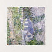 Häuser in Auvers Vincent van Gogh Wandteppich (Vorderseite (Horizontal))