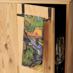 Häuser in Auvers von Vincent van Gogh Geschirrtuch