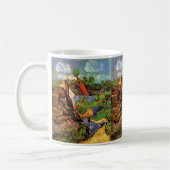 Häuser in Auvers von Vincent van Gogh Kaffeetasse (Links)