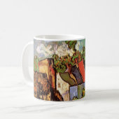 Häuser in Auvers von Vincent van Gogh Kaffeetasse (Vorderseite Links)