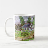 Häuser in Auvers von Vincent van Gogh Kaffeetasse (Links)