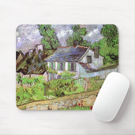 Häuser in Auvers von Vincent van Gogh Mousepad (Mit Mouse)