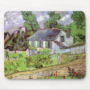 Häuser in Auvers von Vincent van Gogh Mousepad