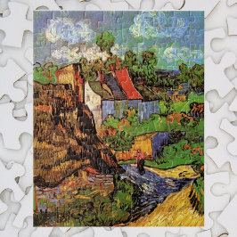 Häuser in Auvers von Vincent van Gogh Puzzle