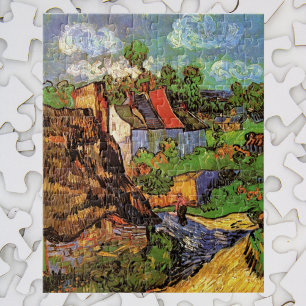 Häuser in Auvers von Vincent van Gogh Puzzle