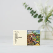 Häuser in Auvers von Vincent van Gogh Visitenkarte (Stehend Vorderseite)