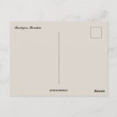 Häuser in Bardejov Slowakei Postkarte (Rückseite)