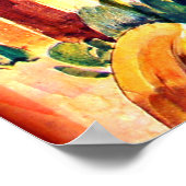 Häuser in Brienz, Schweiz Poster (Ecke)