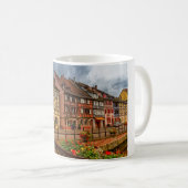 Häuser in Colmar, Elsass, Frankreich Kaffeetasse (VorderseiteRechts)