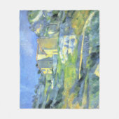 Häuser in der Provence Paul Cezanne Fleecedecke (Vorderseite)