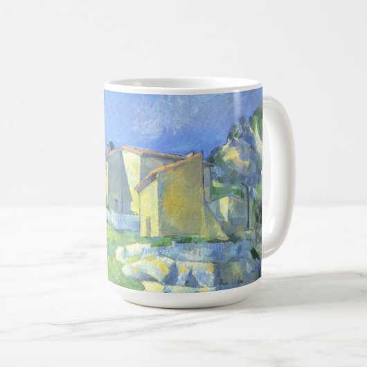 Häuser in der Provence Paul Cezanne Kaffeetasse (VorderseiteRechts)