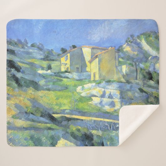 Häuser in der Provence Paul Cezanne Sherpadecke (Vorderseite (Horizontal))