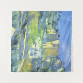 Häuser in der Provence Paul Cezanne Wandteppich (Vorderseite (Horizontal))