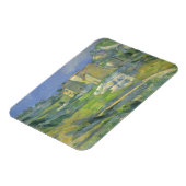 Häuser in der Provence von Paul Cezanne, Vintag Ar Magnet (Linke Seite)