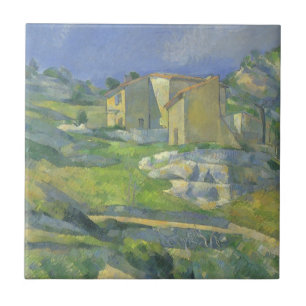 Häuser in der Provence von Paul Cezanne, Vintage A Fliese