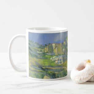 Häuser in der Provence von Paul Cezanne, Vintage A Kaffeetasse