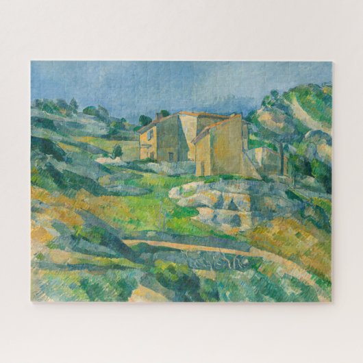 Häuser in der Provence, von Pul Cesanne Puzzle (Horizontal)