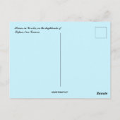 Häuser in Goroka in Papua Neue Guinea Postkarte (Rückseite)