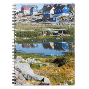 Häuser in Grönland Notizblock