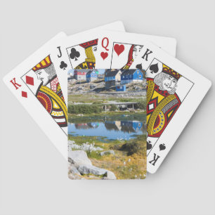 Häuser in Grönland Spielkarten