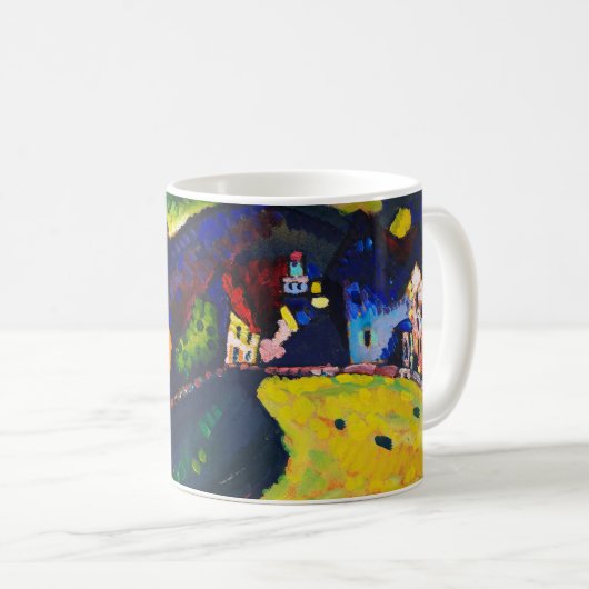 Häuser in Murnau, Wassily Kandinsky Kaffeetasse (VorderseiteRechts)