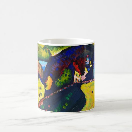 Häuser in Murnau, Wassily Kandinsky Kaffeetasse (Mittel)