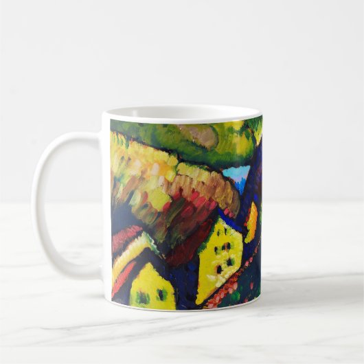 Häuser in Murnau, Wassily Kandinsky Kaffeetasse (Links)